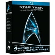 star trek: the next generation motion picture collection (first contact / generations / insurrection / nemesis) [blu-ray]