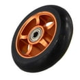 thumbnail image 4 of Mosiee Roues en Pu pour Trottinette Électrique 100Mm avec Roulements Moyeu de Roue en Alliage d'Aluminium pour E-Scooter Haute Élasticité Roue avant Arrière, 4 of 9