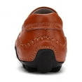 thumbnail image 4 of Men's Casual Loafers Slip On Leather Shoes Lightweight Driving Shoes Moccasins Classic Penny Loafer Flats Boat Shoes, 4 of 10