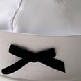 thumbnail image 7 of AYYUFE 2PCS Women Sailor Hat Flip Eaves Bow Decor Lightweight Washable Solid Color Sweet Girl Party Cosplay Cap JK Beret Dome Navy Cap,White 58cm, 7 of 7