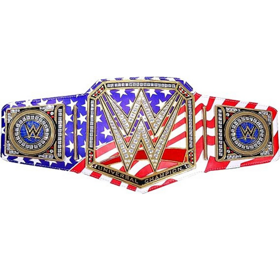 United States Championship Wrestling Title Belt Replica, World Heavyweight Championship Belt - Adult Size Adjustable Strap - 52 Inches