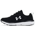 thumbnail image 2 of Under Armour Women's UA Charged Assert 9 Running Shoes Black/White/White - 3024862-001, 2 of 5