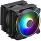 thumbnail image 2 of Cooler Master Hyper 622 Halo White - Disipador de aire para CPU de doble torre, ventilador Halo² PWM de 120 V, doble bucle ARGB, 6 tubos de calor de cobre, niquelado, 154 mm de alto, AMD Ryzen AM5|AM4, 2 of 5