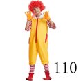 thumbnail image 1 of Disfraz de payaso amarillo a juego para familia, peluca de disfraz de payaso de comida rápida para niños, Navidad, 3 JM Papelería, 1 of 5