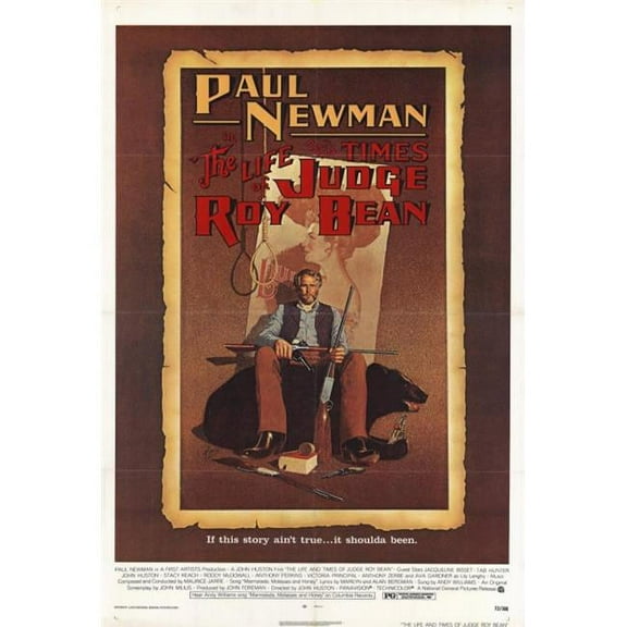 The Life & Times of Judge Roy Bean Movie Poster Print (27 x 40)