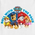 thumbnail image 2 of Toddler's PAW Patrol Roll With the Pack Graphic Tee White 2T, 2 of 3