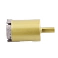 thumbnail image 4 of Hole Saw Drill Bit 40-60mm, Triangular Shank, Vacuum Sintering Technology, Chip Removal Holes, for Stone, Ceramics, Glass, 4 of 8