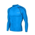 thumbnail image 3 of Moxiu Compression Set Men Sports Running Set for Men,Compression Shirt + Pants Skin-Tight Long Sleeves Quick Dry Fitness Tracksuit Gym 2025 Sky Blue,S, 3 of 8