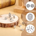 thumbnail image 4 of EOEMY 130Pcs Religion Theme Virgin Mary Alloy Beads Antique Silver Metal Spacer 9~18mm, 4 of 8
