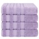 thumbnail image 1 of Juego de Toallas de Baño American Soft Linen Salem 69x137 cm 600 GSM Lila, 1 of 9