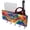 Multicolor 4, variant on PhooArto Key Holder for Wall Decorative with 5 Key Hooks, Cute Cartoon Penguin Pattern Holders Wall Mount Organizer with Mail Key Rack, Self Adhesive