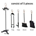 thumbnail image 4 of Gymax 5 PCS Hearth Tool Fireplace Set Fire Tools Set, 4 of 10
