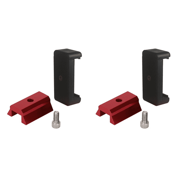 2X Telescope Dovetail Smartphone Adapter Metal for Finder Scope Dovetail Base Fixed Phone Mounting Bracket