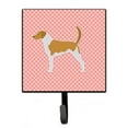 thumbnail image 1 of American Foxhound Checkerboard Pink Leash or Key Holder, 1 of 1