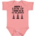 thumbnail image 3 of Inktastic Future Oil Rig Worker Boys or Girls Baby Bodysuit, 3 of 5