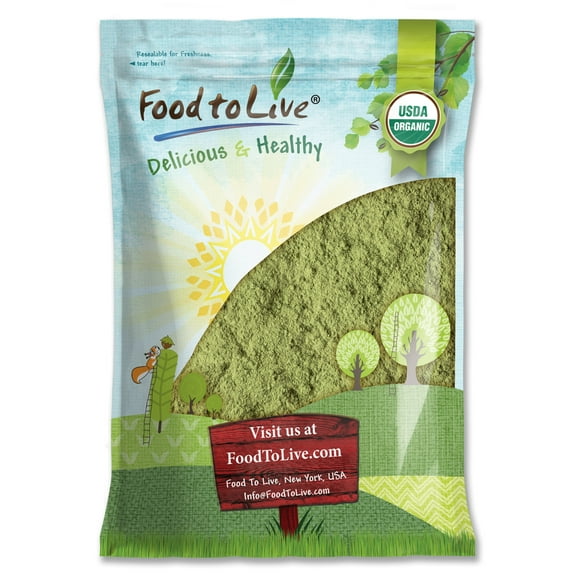 Organic Broccoli Powder, 8 Pounds Non-GMO, Raw, Vegan, Kosher by Food to Live