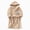 Brown, variant on Girls Fleece Hooded Robes, Warm Printed Bath Robe for Kids Soft Fuzzy Bathrobe for Gifts(Brown,18-24 Months)