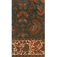 thumbnail image 2 of Baxter Mill Archive 20x32 Black Ornate Wood Framed with Double Matting Museum Art Print Titled - Indonesian Batik IV, 2 of 4