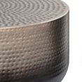 thumbnail image 2 of Nova 36 inch Wide Contemporary Metal Coffee Table in Silver Ombre & Assembled, 2 of 8