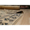 thumbnail image 3 of EORC Gold Handmade Wool Transitional Ningxia? Rug, 6'2 x 8'5, 3 of 4