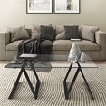 thumbnail image 2 of Henn&amp;Hart CT0062 Coffee Table One Size Black, 2 of 8