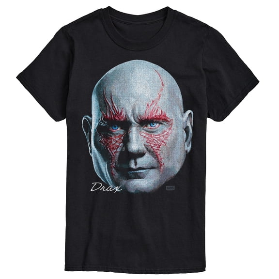 Guardians Of The Galaxy - Drax Portrait - Men's Short Sleeve Graphic T-Shirt