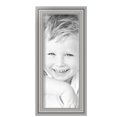 thumbnail image 2 of ArtToFrames 6" x 15" Silver Picture Frame, 6x15 inch Silver MDF Poster Frame (WOM-5329),  Pack, 2 of 8