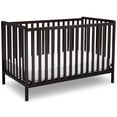 thumbnail image 4 of Delta Children Heartland 4-in-1 Convertible Baby Crib, Dark Chocolate, 4 of 11