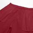thumbnail image 4 of Ceisia Elastic Drawstring Waist Quick Dry Breathable Casual Cargo Shorts With Side Pockets For Men Summer Red XXXL Gift, 4 of 7