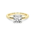 thumbnail image 3 of IGI Certified 3 Carat Radiant Shape Lab Grown Diamond Engagement Ring | 14K Yellow Gold | Mabel Petal Solitaire Diamond Ring | FG-VS1-VS2 Quality Friendly Diamonds, 3 of 6