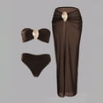 thumbnail image 1 of Trajes de baño para mujer Traje de baño de dos piezas de color liso de moda para mujer Trajes de baño para mujer Trajes de baño para mujer Trajes de baño de moda de playa para mujer, 1 of 4