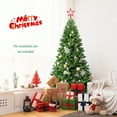 thumbnail image 5 of Costway 7.5FT PVC Christmas Tree 1346 Tips Hinged Solid Metal Leg, 5 of 11