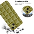 thumbnail image 3 of Desiderio Simple color sólido hielo suave, funda protectora anticaída para teléfono celular, verde, 3 of 5