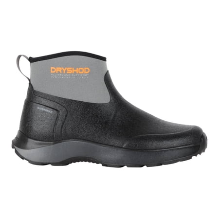 Dryshod Evalusion All-Around Cuff Boots, Women's Size 10, Black/Grey, Waterproof, DUREVA Outsole, Breathable Mesh Lining (EVA-WC-BLK-100)