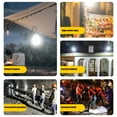 thumbnail image 6 of Portable LED Camping Lantern Solar USB Rechargeable, 3-Mode Flashlight Emergency Light with Power Bank for Outdoor Hiking Power Outages, Waterproof IP65 Lantern for Indoor Home Camping Hurricane, 6 of 7