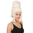 thumbnail image 3 of HPO Adult Womens 18th Century Colonial Wig | White Historical Wigs, 3 of 9