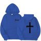 thumbnail image 3 of Sudadera con capucha con estampado de cruz de Jesús para hombre, diseño de hombre, sudadera con cordón, sudadera con capucha Harajuku para primavera y otoño, ropa deportiva con capucha, 3 of 5