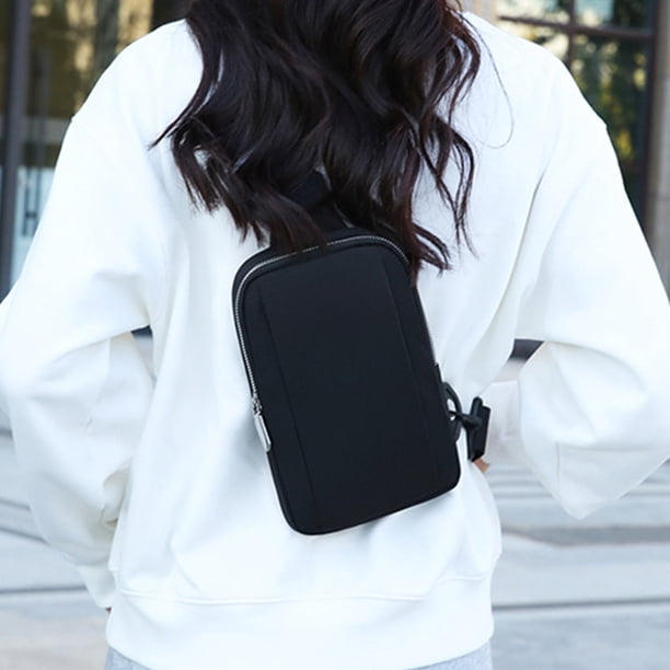 Outdoor Messenger Bag Men's And Women's Chest Bag Polyester Material Waterproof Sports And Leisure Adjustable Shoulder Bag Running Bag