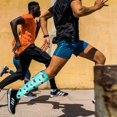 thumbnail image 5 of 6 Pairs Copper Compression Socks for Women & Men Circulation 15-20 mmhg - Better Blood Flow, Swelling, Best Support for Medical, Running, Nursing, 5 of 8