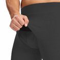 thumbnail image 6 of Bovxnpu Mens Pajamas Bottoms Sleep Pants Double Brushed Fleece Thickened Thermal Pants Sleepwear, 6 of 8