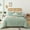 Sage Green, variant on SPRINDAY Queen Comforter Set For Adult, 3 Piece Olive Green Comforter Sets & Bedding For All Season