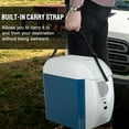 thumbnail image 6 of 12V 7.5 Quart Personal Thermoelectric Portable Electric Cooler Warmer for Car RV Camping, 6 of 8