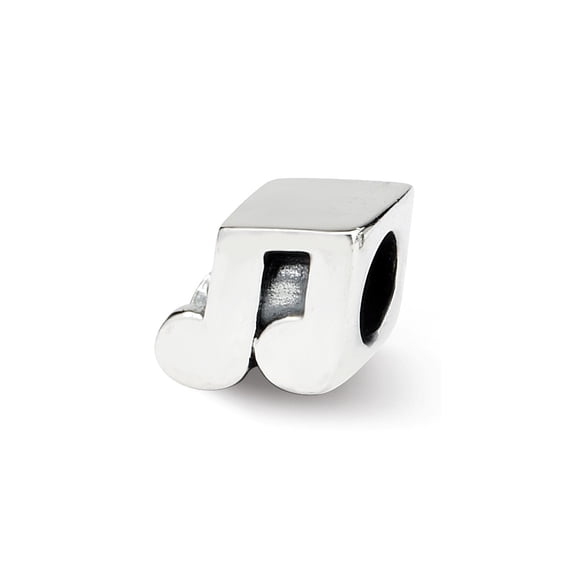 Fancy Bead White Sterling Silver Kids Bead Line 5.45 mm 6.36