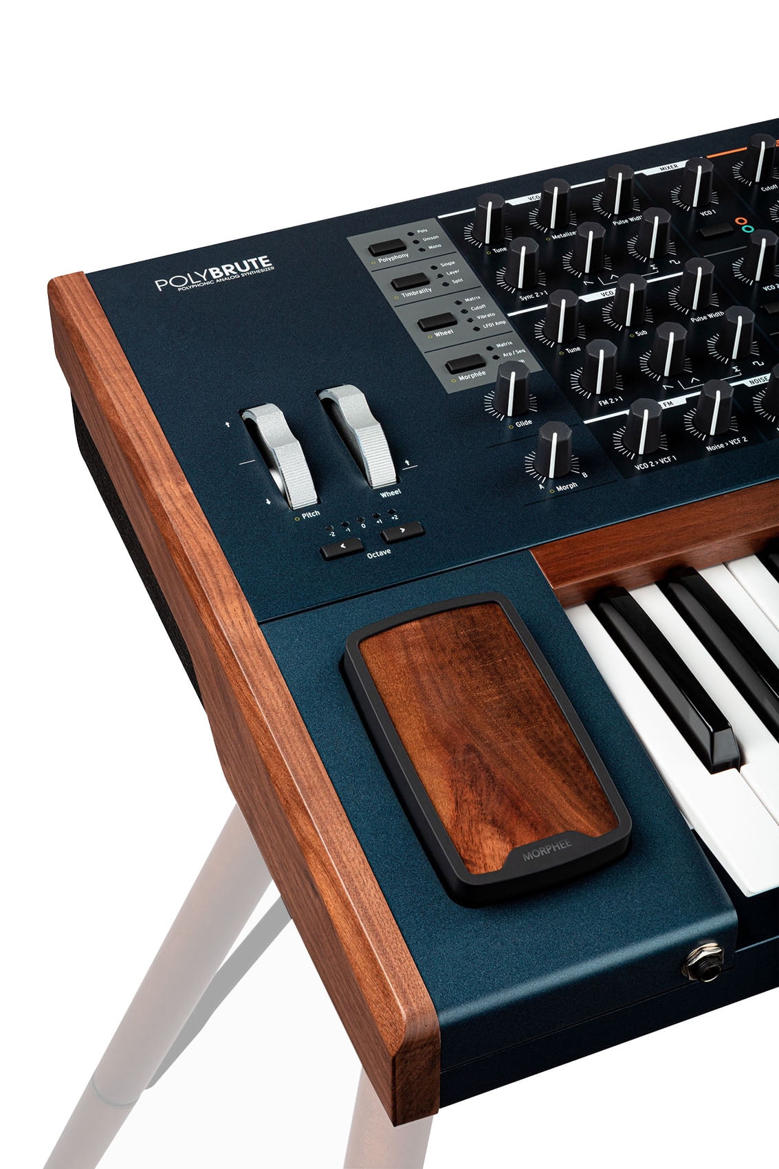 Arturia Polybrute USB MIDI 61-Key Polyphonic Analog Synthesizer+Air Lift Bench