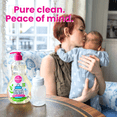 thumbnail image 4 of Dapple Baby Bottle and Dish Soap for Baby Products, Fragrance-Free, 16.9 fl oz, 4 of 9