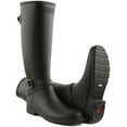 thumbnail image 5 of Hunter Original Women's Refined Slim Fit Adjustable Tall Wellington Boots In Black Size 5, 5 of 6