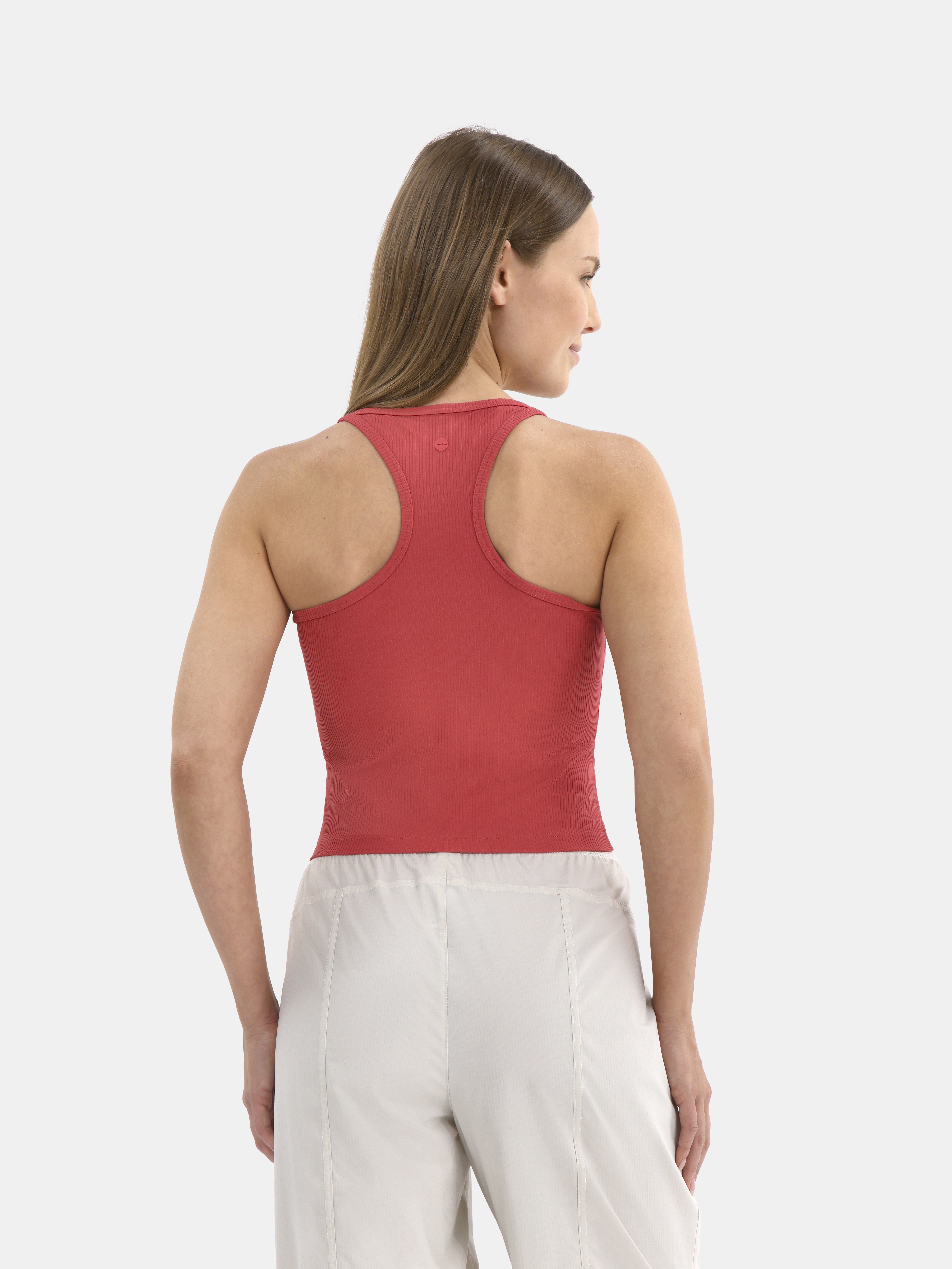 Avia Women's Ribbed SoftSculpt Tank Top with UPF 50, Sizes XS-XXXL