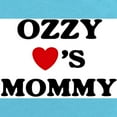 thumbnail image 2 of CafePress - Ozzy Loves Mommy Infant Bodysuit - Cute Infant Bodysuit Baby Romper - Size Newborn - 24 Months, 2 of 3