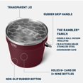 thumbnail image 2 of Cubo para bebidas YETI Rambler Wild Vine Red 18/8 de acero inoxidable, 2 of 7
