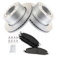 thumbnail image 4 of Kit de frenos TRQ de cerámica, ventilados y con recubrimiento G para eje trasero Dodge Ram, 4 of 8